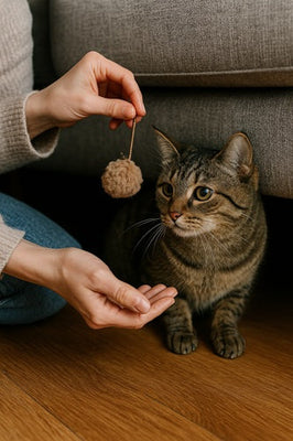 How To Help A Skittish Cat open up