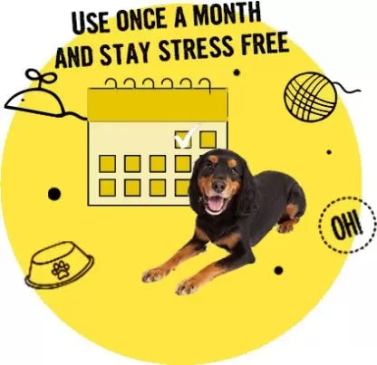 Vivaldis : Bark Out Loud Natural Tick & Flea Spot-On for Dogs (Over 30 kg)