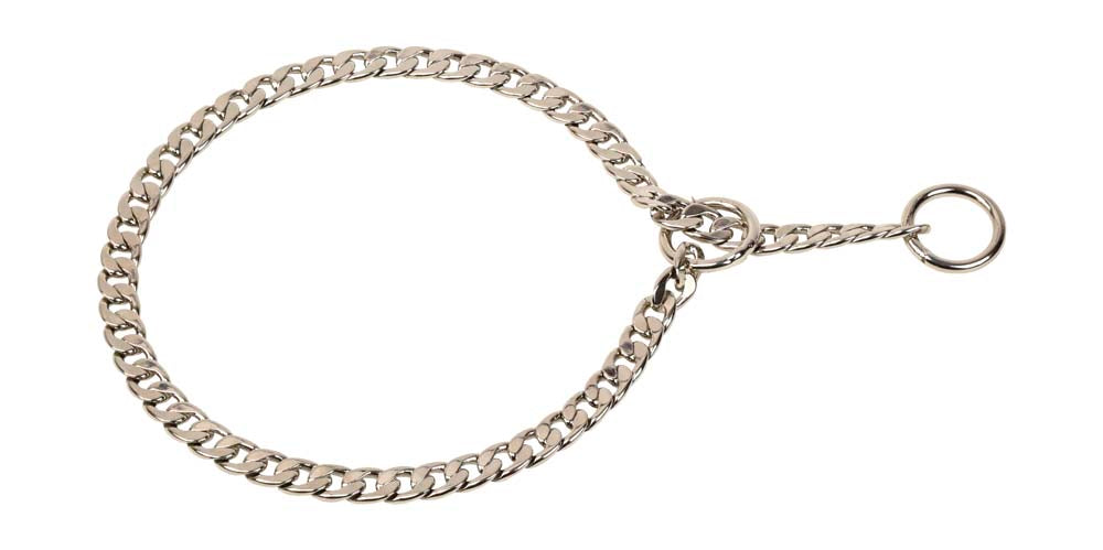 Kennel Bronze Flat Collar Chain - Medium
