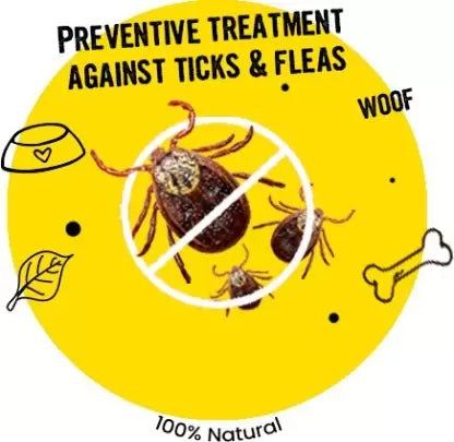 Vivaldis : Bark Out Loud Natural Tick & Flea Spot-On for Dogs (Over 30 kg)