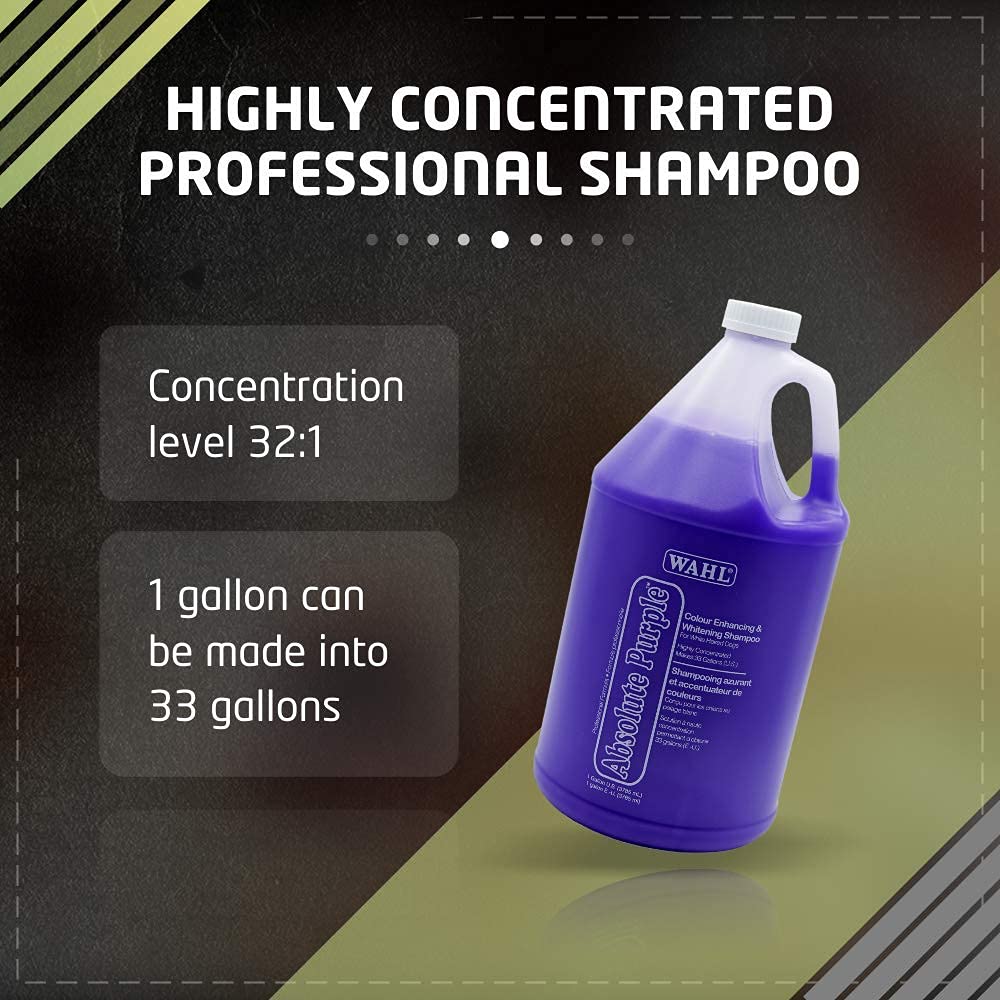 Wahl Absolute Purple Gallon Dog Shampoo