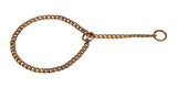 Kennel Bronze Flat Collar Chain - Medium