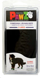 Pawz Waterproof Dog Boots - Extra Large - Black