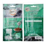 Gnawlers : Smooth & Creamy Chicken & Liver Flavour Lickable Cat Treats – 4 Pcs (15g Each)