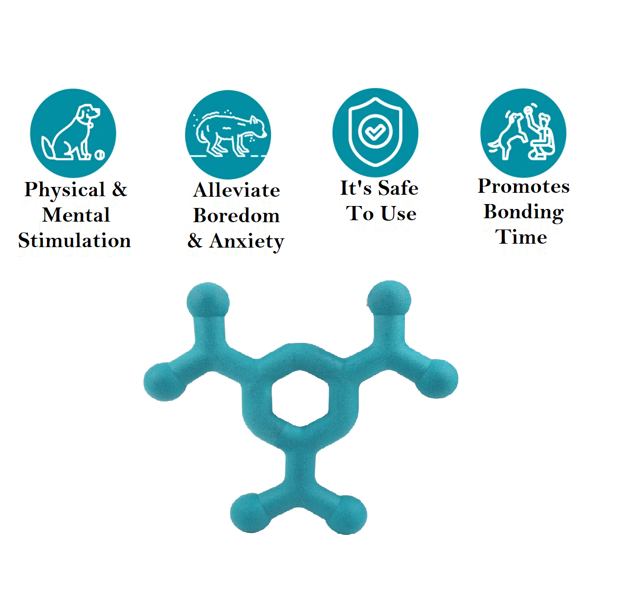 Petaholic Flying Molecule Float Fetch Toy For Dog