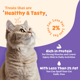 Basil Tuna & Cranberry Purrfect Dental Sticks Treat For Cat