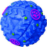 Smarty Pet Treat Dispensing Squeaky Sound Ball (Color May Vary)