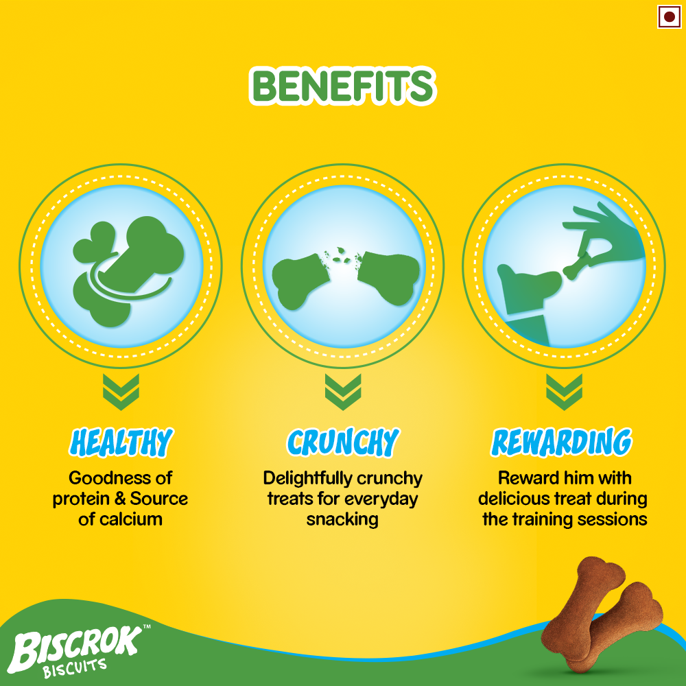 Pedigree : Biscrok Dog Biscuits – Chicken Flavour (Trial Pack)