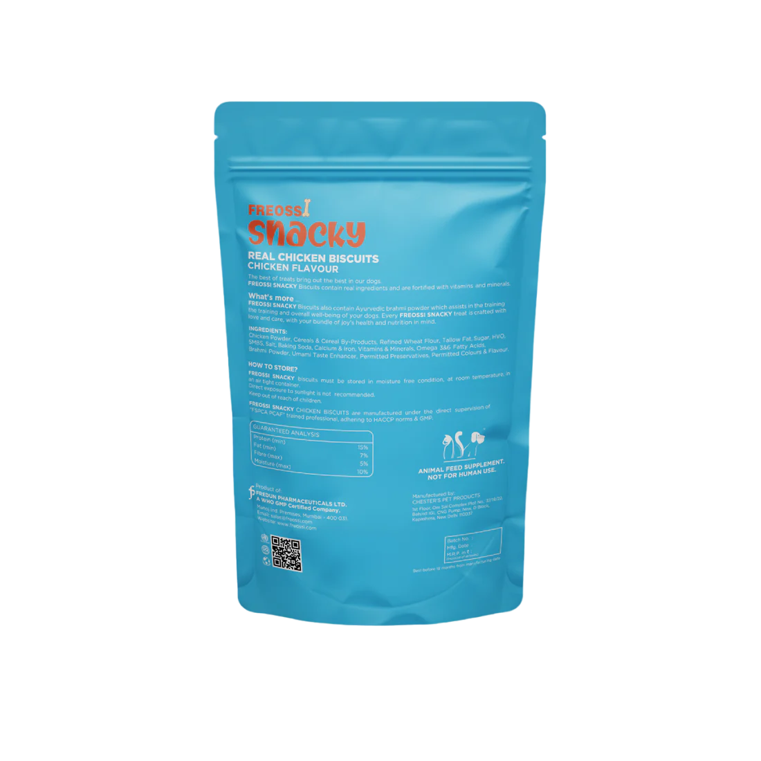 Freossi Fredunvet Snacky Real Chicken Biscuits For Dogs