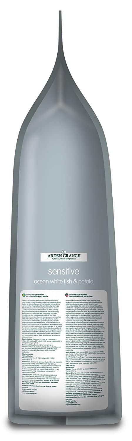 Arden Grange Adult Sensitive - Ocean Fish and Potato Grain-Free Food
