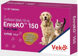 Veko EnroKO Yum-Tab 150mg – Enrofloxacin for Dogs & Cats
