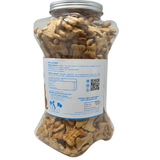 Freossi Fredunvet Snacky Real Chicken Biscuits Milk Flavour For Dogs - Jar
