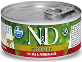 Farmina N&D Prime Chicken And Pomegranate Grain Free Adult Cat Tin