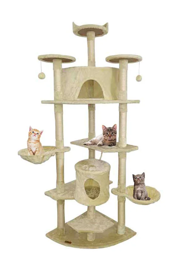 Pets Empire Cat Palace Creative Play Towers Trees