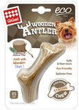 Gigwi Long Lasting Chew Wooden Antler With Fragrance Of Natural Pine and Synthetic Material