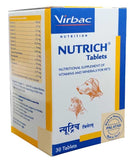 Virbac : Nutrich Tablets – Vitamin & Mineral Supplement for Dogs & Cats