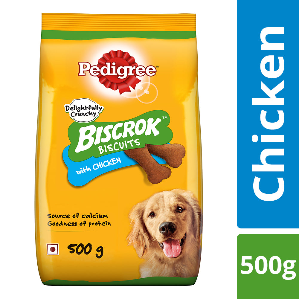Pedigree : Biscrok Dog Biscuits – Chicken Flavour (Family Pack)