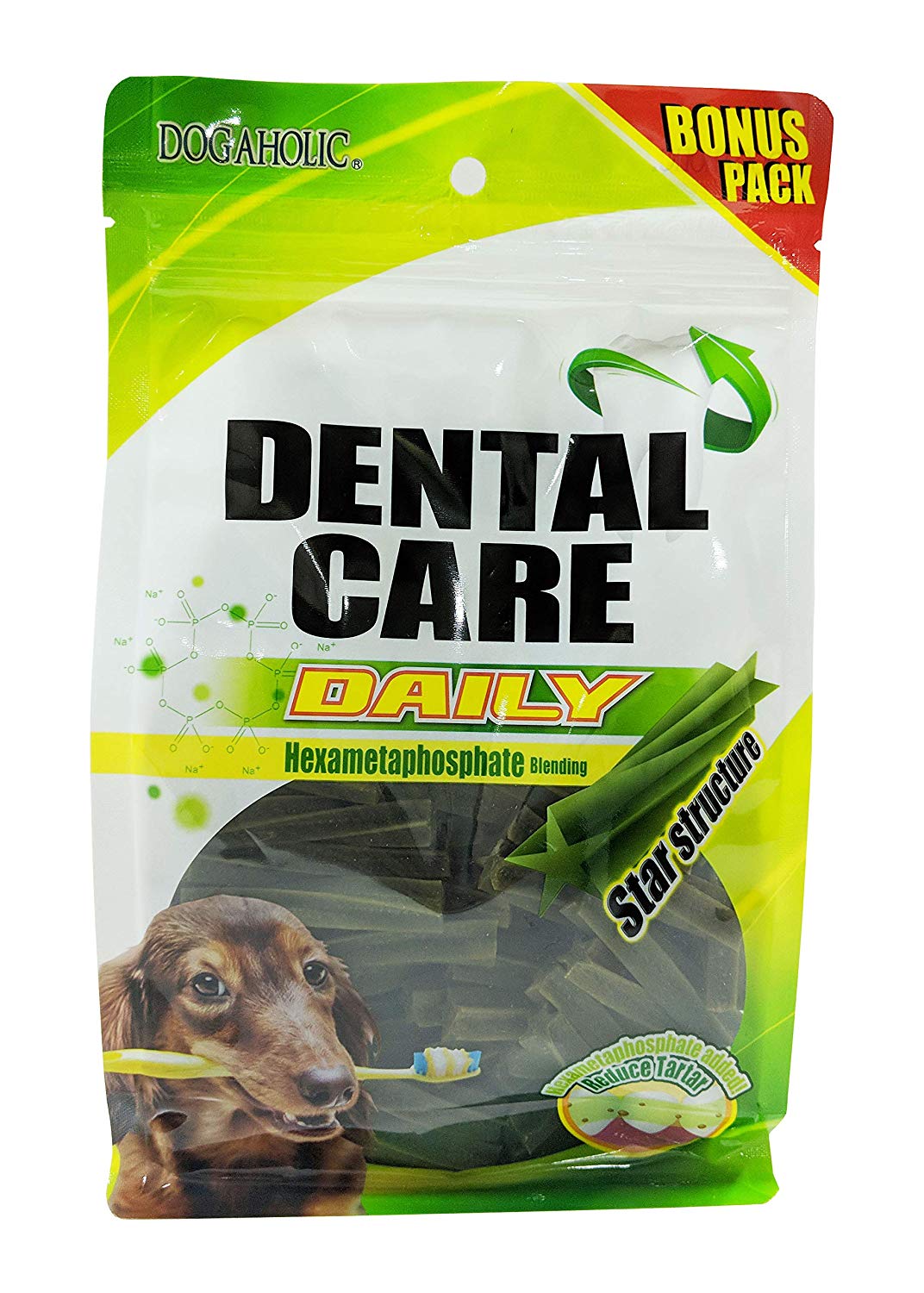 Dogaholic Dental Care Daily Treats – Star Shape