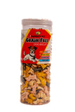Naughty Pet Grain Free Honey, Bone Meal, Charcoal & Yogurt Non Veg Dog Biscuit - Jar