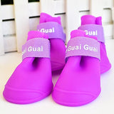 Pawz Waterproof Dog Boots - Large - Purple