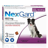 Boehringer Ingelheim: Nexgard Chewable Tablets - Flea & Tick Protection for Medium Dogs (10 - 25 kgs) - 3 tablets