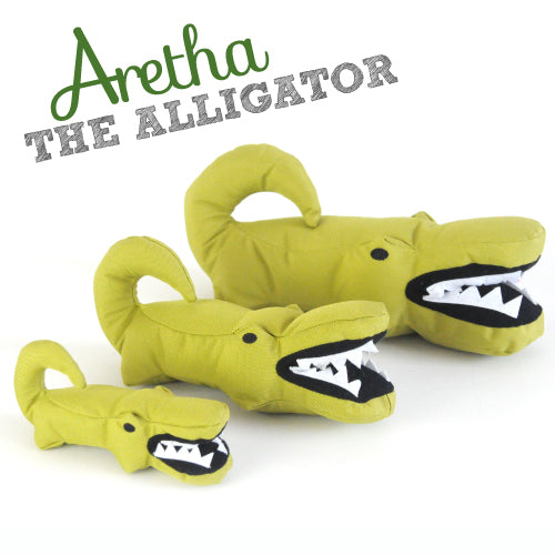 BecoPets - Aretha the Cuddly Alligator Soft Toy