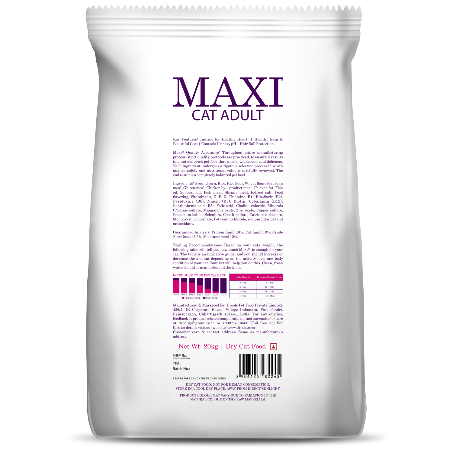 Maxi Ocean Fish Adult Cat Dry Food