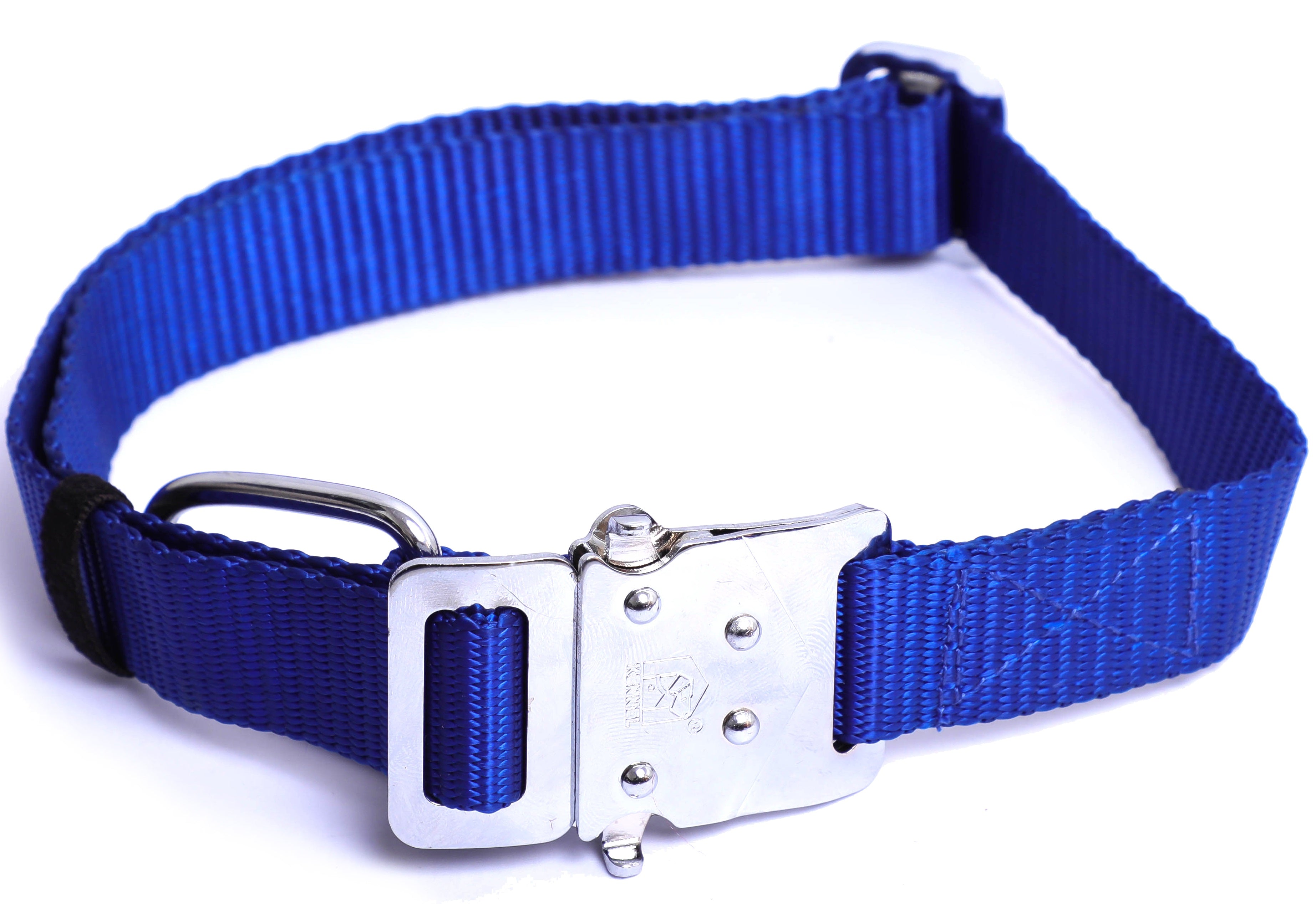 Kennel Cotton Adjustable M.S. Click Lock Collar (1")