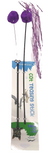 Pets Empire Cat Dual Stick  Ball & Feather Purple & Blue