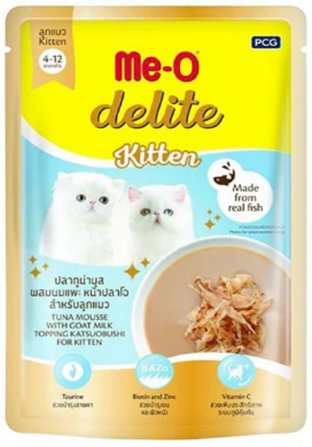 MeO Delite Tuna Mousse Kitten Pouch