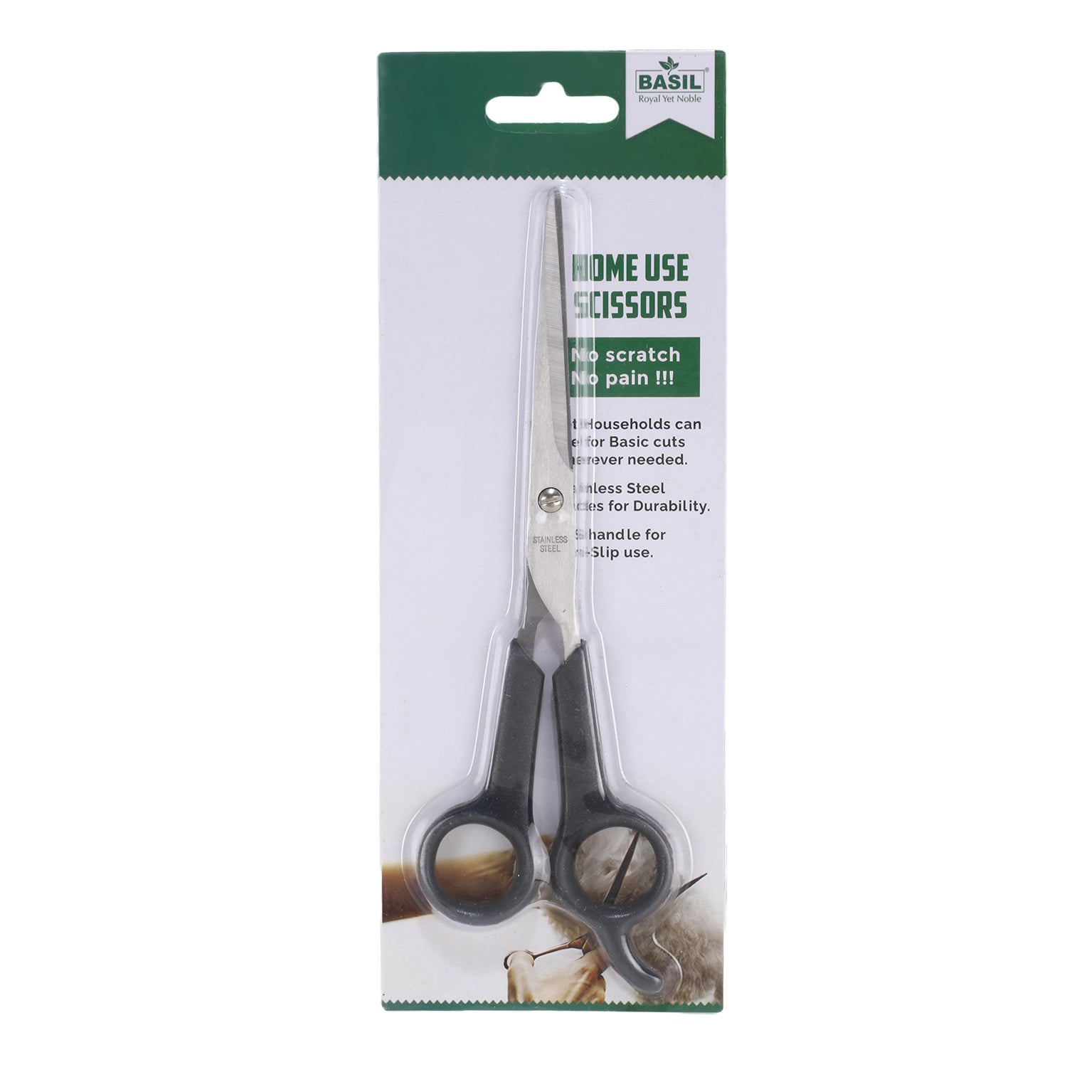 Basil Hair Straight Scissor For Home Use