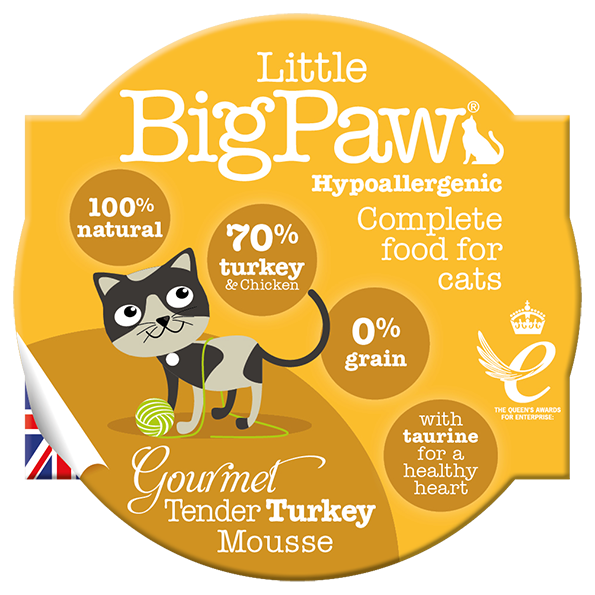 Little Big Paw Gourmet Tender Turkey Mousse Cup