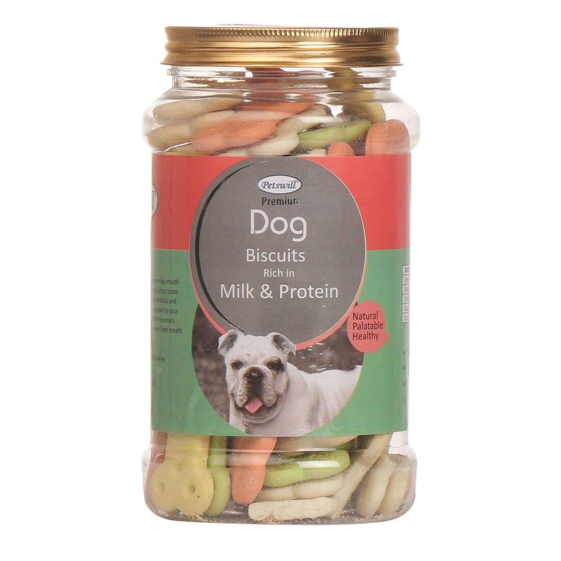 Petswill Premium Dog Biscuits Rice In Milk & Protein