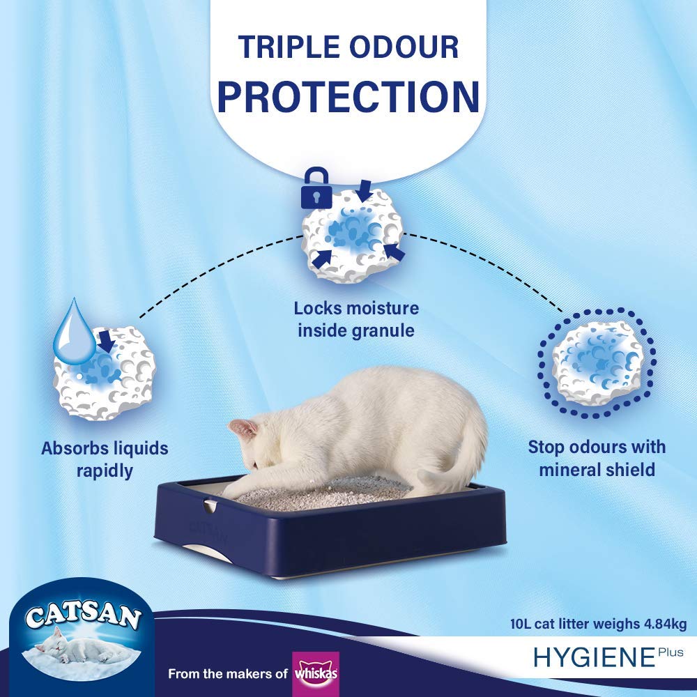 Catsan Hygiene Plus Non Clumping 100% Natural Cat Litter