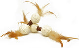 M-Pets Natura Dumbbells Catnip Toy