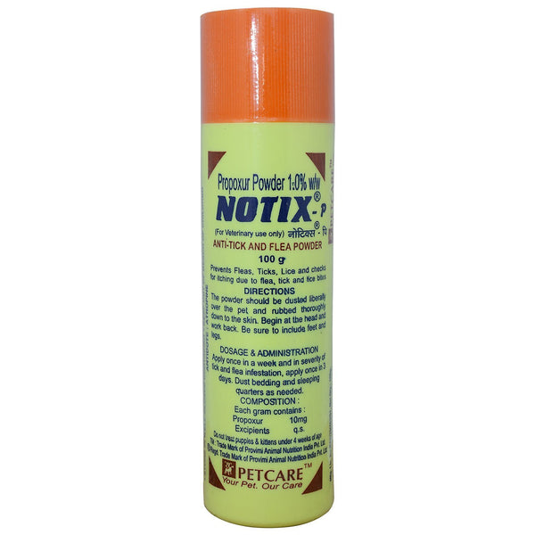 PETCARE Notix-P Anti-Tick Flea Powder for Dogs Cats – ShakeHands