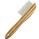 Smarty Pet Bamboo Designer Flea Comb With Flat Handle