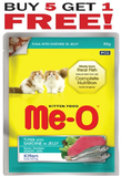 MeO Tuna With Sardine In Jelly Kitten Pouch Buy 5 Get 1 Free