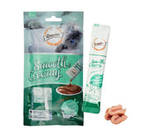 Gnawlers : Smooth & Creamy Chicken & Liver Flavour Lickable Cat Treats – 4 Pcs (15g Each)