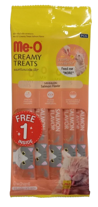 Meo Creamy Treats (Pack Of 4+1 Free Inside)