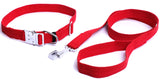 Kennel Cotton M.S. Click Lock Collar & Leash Set (1 1/4")