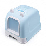 Pets Empire Enclosed Cat Litter Box with Lid & Handle