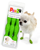 Pawz Rubber Dog Boots - Tiny - Green