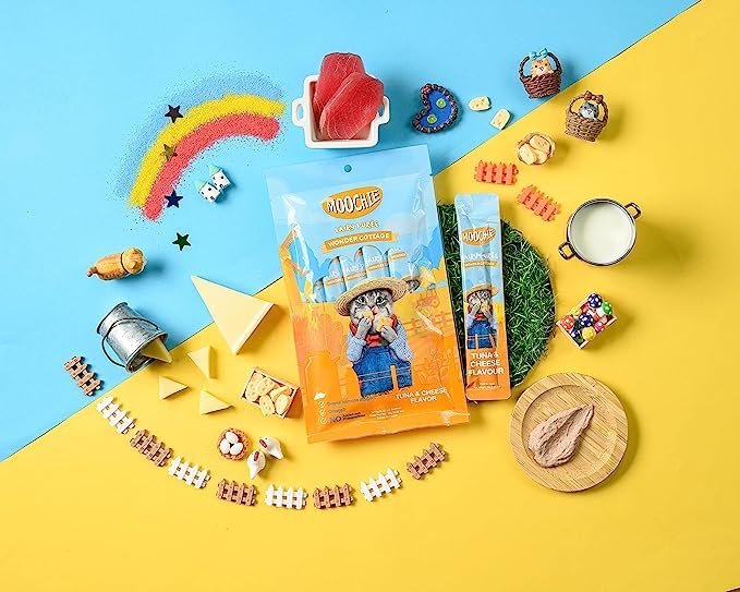 Moochie : Fairy Puree Mystic Forest Tuna & Cheese Cat Treat