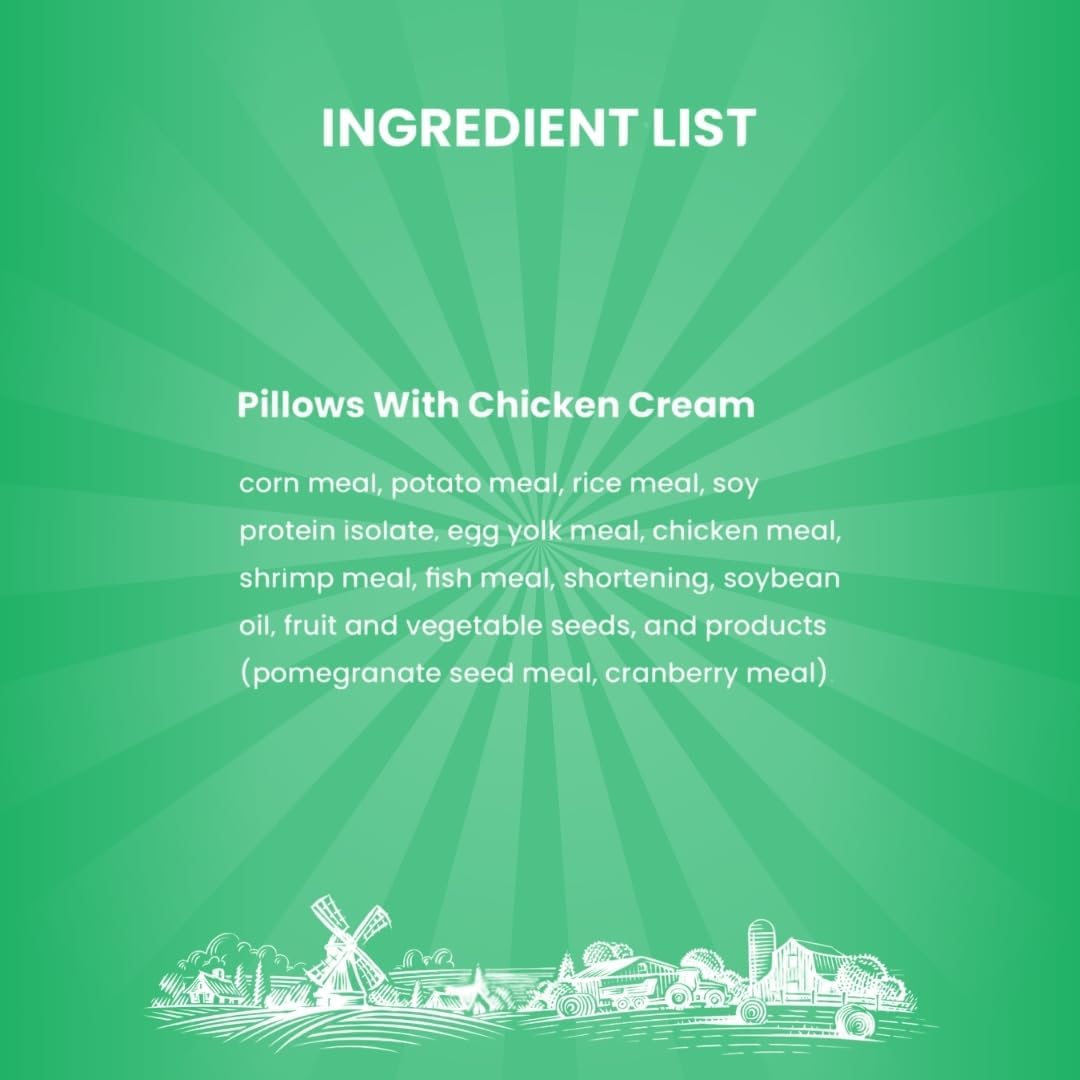 Cat Fest : Farm Fresh Pillows with Chicken Creme Natural Cat Treats