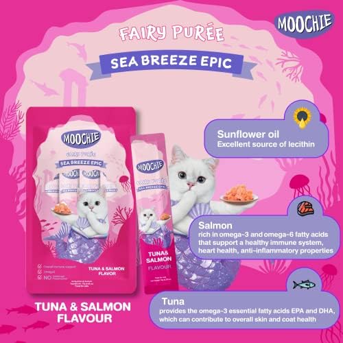 Moochie : Fairy Puree Mystic Forest Tuna & Salmon Cat Treat