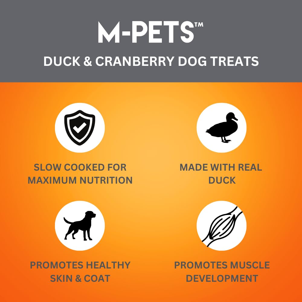 M-Pets : Duck & Cranberry Dog Treats