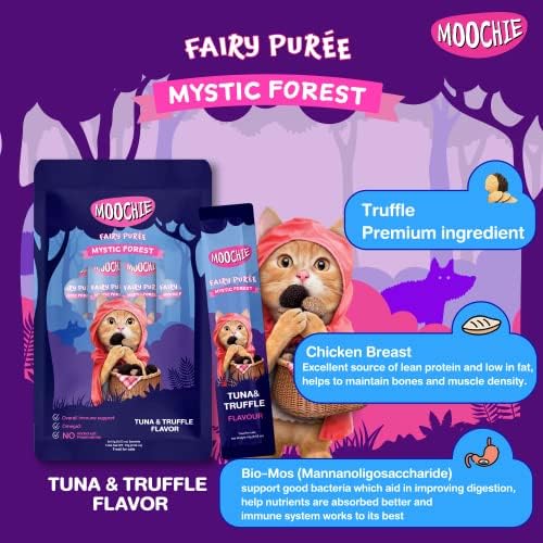 Moochie : Fairy Puree Mystic Forest Tuna & Truffle Cat Creamy Treat