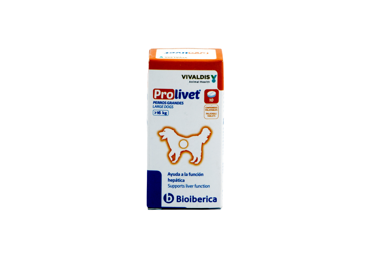 Vivaldis: Prolivet Support Liver Function Tablet (Large Dog > 16 KG)