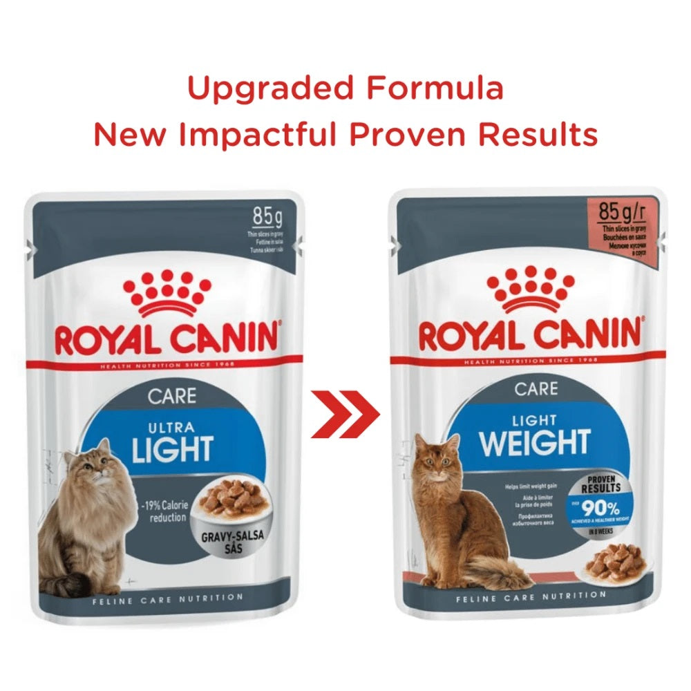 Royal Canin Light Weight Care Gravy Salsa Cat Pouch